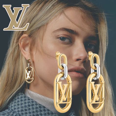 lv earrings leather|louis vuitton necklace and earrings.